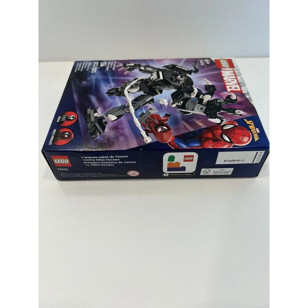 LEGO 76276 Venom Mech Armor vs. Miles Morales New Retired